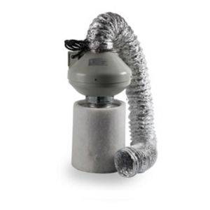 Kit Estrattore MAX-POWER 20cm + Filtro Carbone (850m3/h)