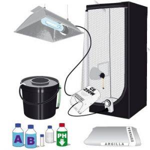 Kit Idroponica DWC 150w Agro + Grow Box 