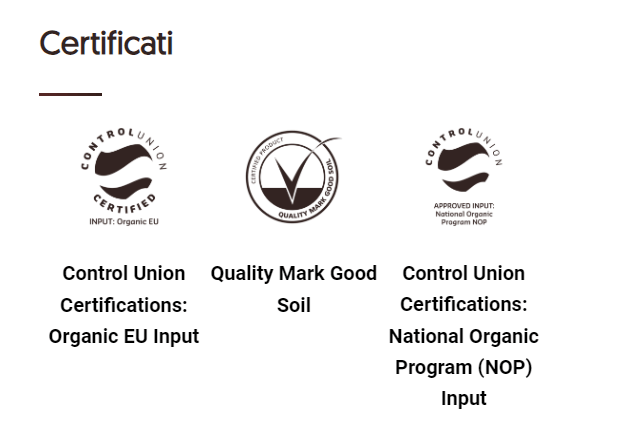 Certificati Biobizz All Mix 50L